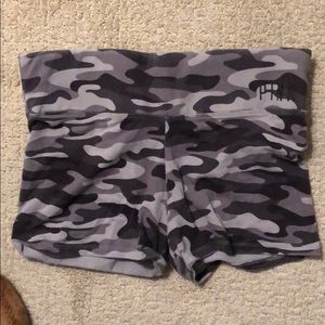 Camo Spandex Shorts